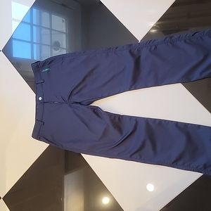 Men's Highland Golf Pants- NAVY- Zippered bottoms